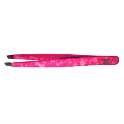Tweezers With Pink Splatter Design